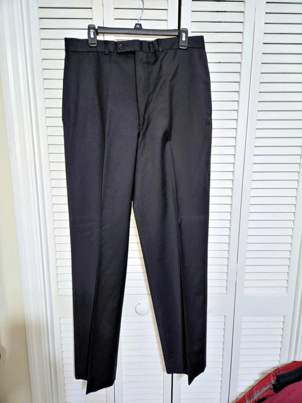 Alfani Black Wool Dress Pants Size 34 X 34